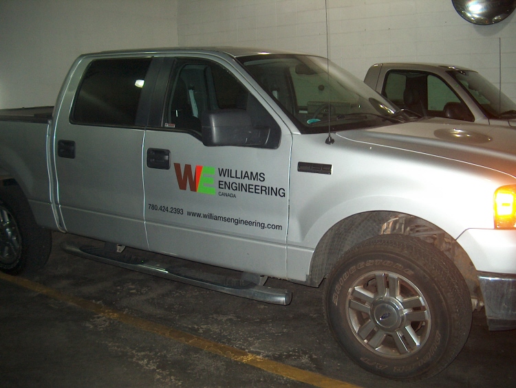 Commercial van graphics Sherwood Park