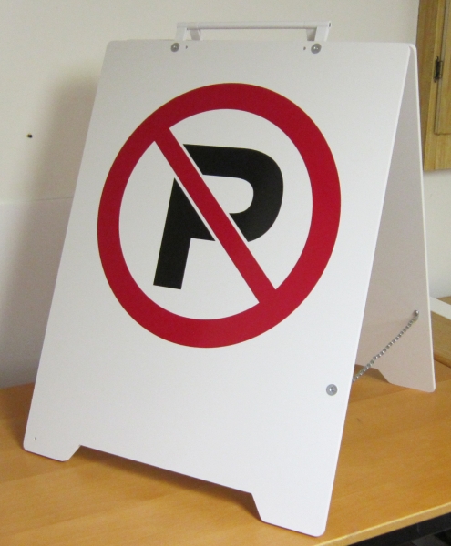 Custom A-Frame sandwich boards Edmonton