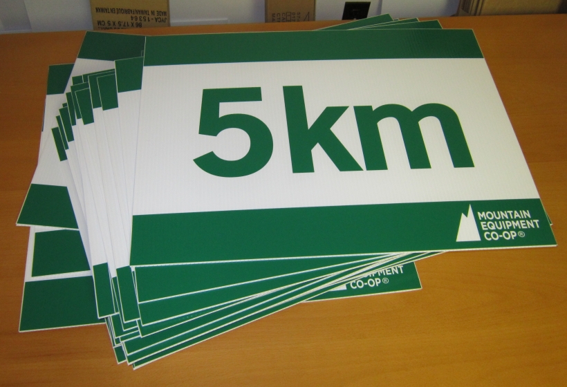 MEC Signs - Custom Coroplast event signage