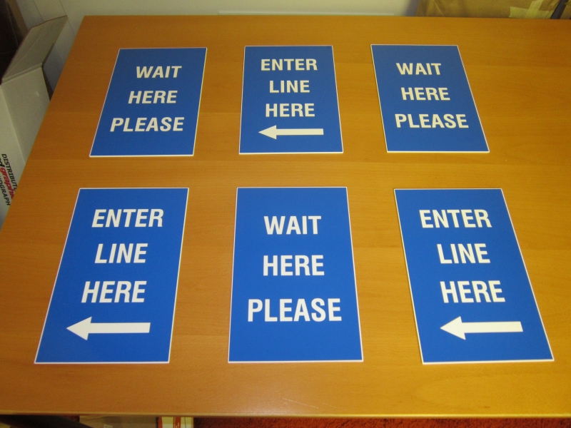 Industrial directional signs supplier in Edmonton and Sherwood Park