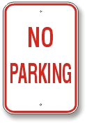 No Parking signs supplier